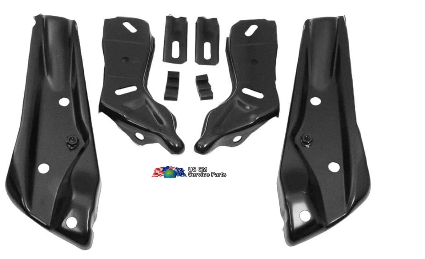 Bumper Bracket Set:71-72 Chevelle / El Camino (Front)